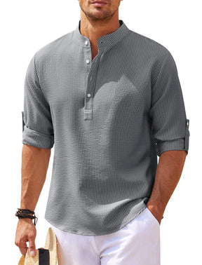 TOMMY Herringbone Print Polo Shirt