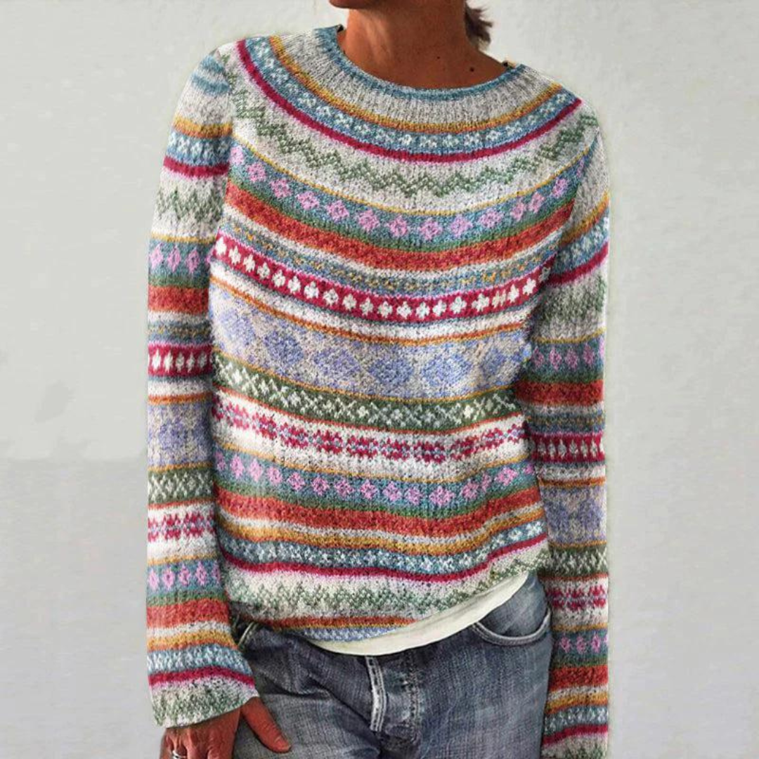 Aurora Knit Spectrum Sweater