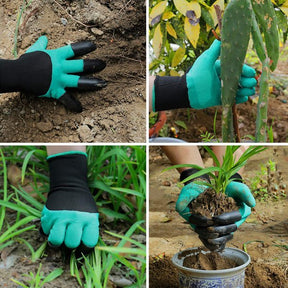 Waterproof Garden Gloves With Claws