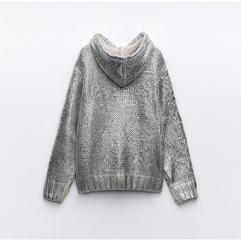 CALIENNE Metallic Women Sweater