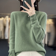 CALIENNE Loose Wool Sweater