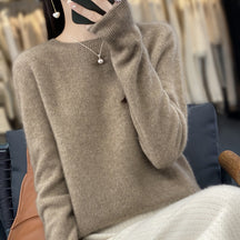 CALIENNE Loose Wool Sweater