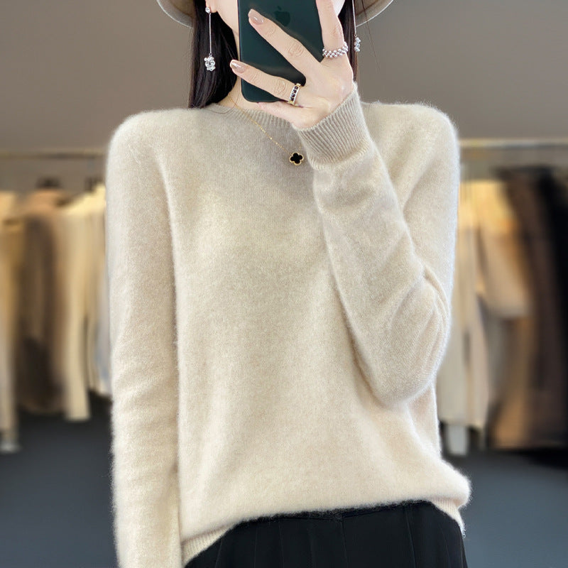 CALIENNE Loose Wool Sweater