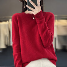 CALIENNE Loose Wool Sweater