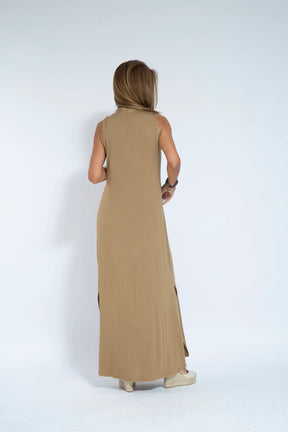 Valéria V-neck Long Dress