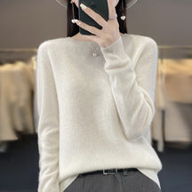 CALIENNE Loose Wool Sweater