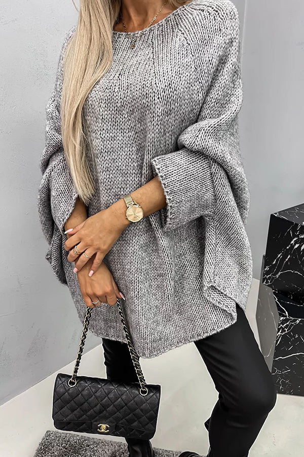 PHOÉBE Oversized Knit Sweater