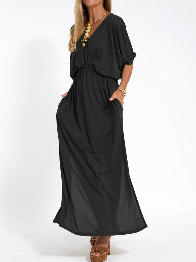 Valéria Elegant Maxi Dress