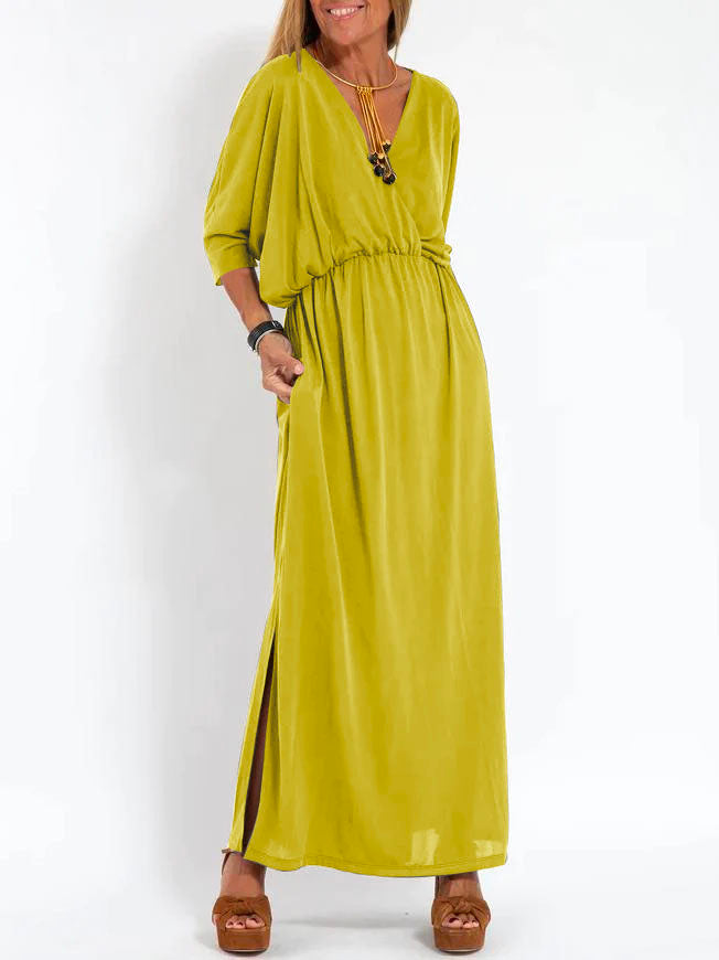 Valéria Elegant Maxi Dress